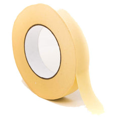 Bertech - Masking & Painters Tape; Tape Type: High Temperature Masking Tape ; Material Type: Crepe Paper ; Width (Inch): 5/8 ; Length (Feet): 180.000 ; Length (yd): 60.00 ; Color: Beige - Exact Industrial Supply