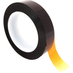 Bertech - Film Tape; Material Type: Polyimide ; Thickness (mil): 6.5000 ; Color: Amber ; Adhesive Material: Silicone ; Width (Inch): 1-5/8 ; Length (Feet): 108.000 - Exact Industrial Supply