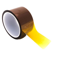 Bertech - Film Tape; Material Type: Polyimide ; Thickness (mil): 3.5000 ; Color: Amber ; Adhesive Material: Silicone ; Width (Inch): 1.97 ; Width (mm): 50.00 - Exact Industrial Supply