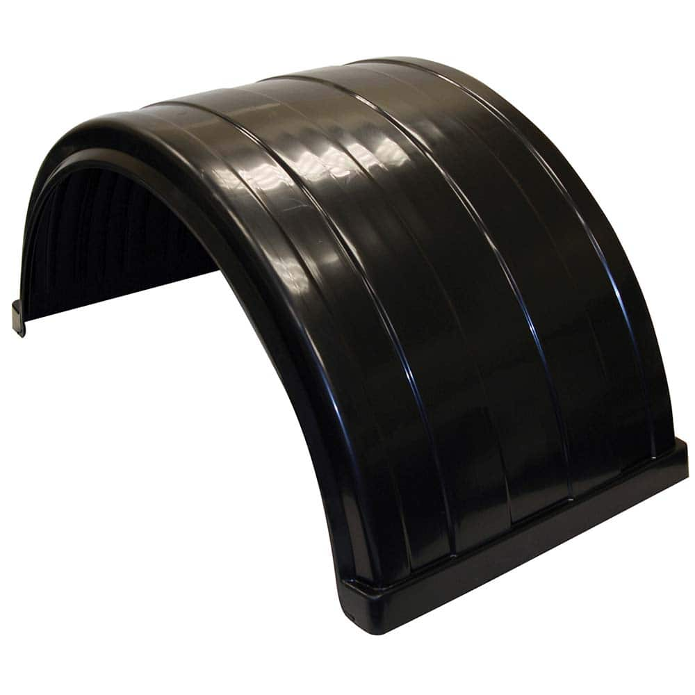 Buyers Products - Automotive Replacement Parts; Type: Ribbed Poly Fender ; Application: Dump Trucks; Flatbed Trucks; Roll Off Trucks; Tractors ; Material: Polyethylene - Exact Industrial Supply