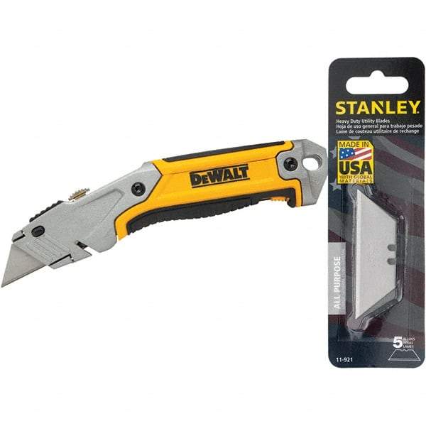 Stanley - Utility Knives, Snap Blades & Box Cutters Type: Retractable Utility Knife Blade Type: Retractable - Americas Tooling