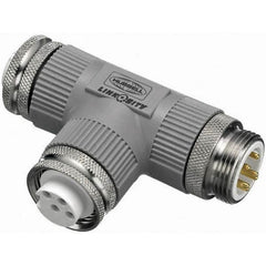 Hubbell Wiring Device-Kellems - Single Pole Plugs & Connectors Connector Type: Tapping Tee End Style: Male-Female-Female - Americas Tooling