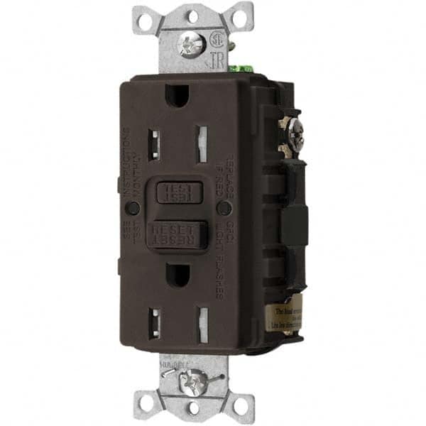 Bryant Electric - GFCI Receptacles Grade: Commercial Color: Brown - Americas Tooling