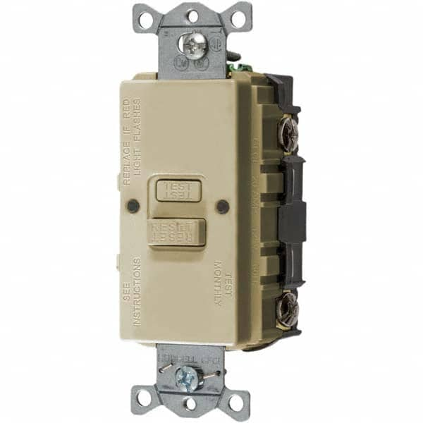 Bryant Electric - GFCI Receptacles Grade: Commercial Color: Ivory - Americas Tooling