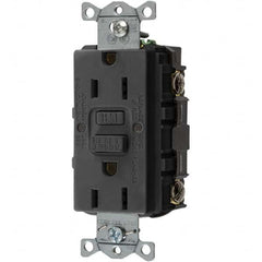 Bryant Electric - GFCI Receptacles Grade: Commercial Color: Black - Americas Tooling