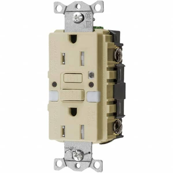 Bryant Electric - GFCI Receptacles Grade: Commercial Color: Ivory - Americas Tooling