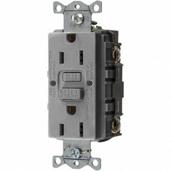 Bryant Electric - GFCI Receptacles Grade: Commercial Color: Gray - Americas Tooling