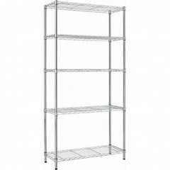 ALERA - 1,250 Lb Capacity 5 Shelf Wire Shelving - Starter Unit - Americas Tooling