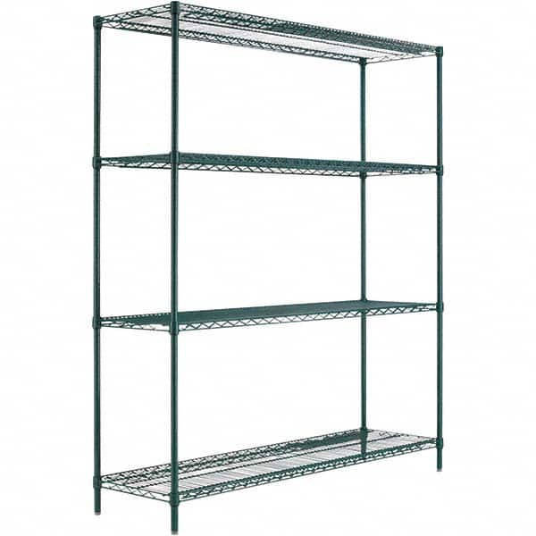 ALERA - 4,000 Lb Capacity 4 Shelf Wire Shelving - Starter Unit - Americas Tooling