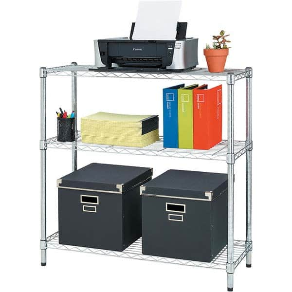 ALERA - 750 Lb Capacity 3 Shelf Wire Shelving - Starter Unit - Americas Tooling