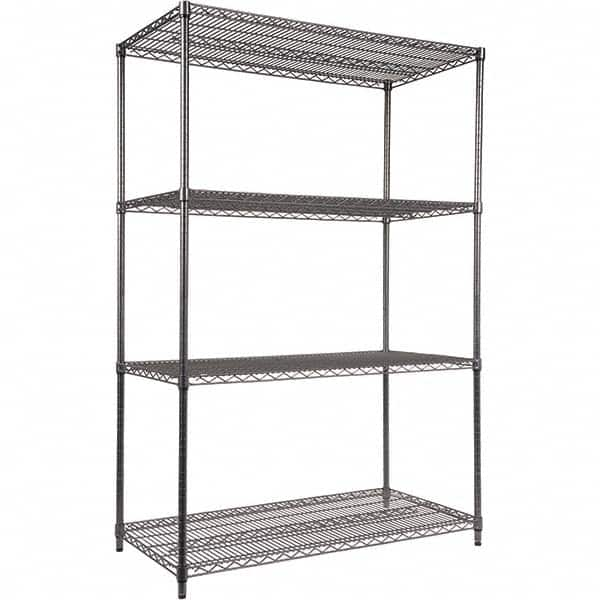 ALERA - 4,000 Lb Capacity 4 Shelf Wire Shelving - Starter Unit - Americas Tooling