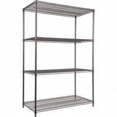 ALERA - 4,000 Lb Capacity 4 Shelf Wire Shelving - Starter Unit - Americas Tooling