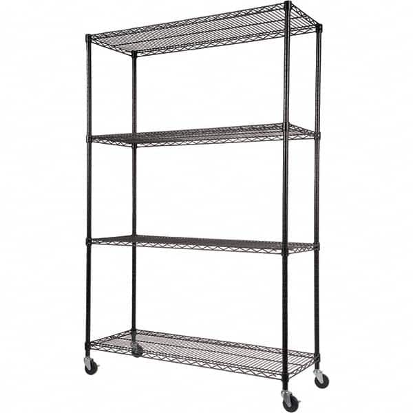 ALERA - 2,400 Lb Capacity 4 Shelf Wire Shelving - Starter Unit - Americas Tooling