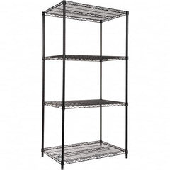 ALERA - 4,000 Lb Capacity 4 Shelf Wire Shelving - Starter Unit - Americas Tooling