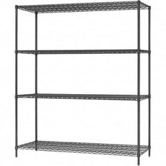 ALERA - 4,000 Lb Capacity 4 Shelf Wire Shelving - Starter Unit - Americas Tooling