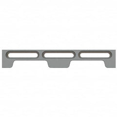 Phillips Precision - Laser Etching Fixture Rails & End Caps Type: Docking Rail Length (Inch): 12.00 - Americas Tooling