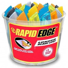 Rapid Edge - Utility Knives, Snap Blades & Box Cutters Type: Utility Knife Blade Type: Retractable - Americas Tooling