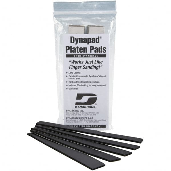 Dynabrade - Power Sander Platen Pads - For Use with Dynafile Abrasive Belt Machines - Americas Tooling