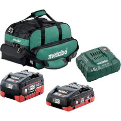 Metabo - Power Tool Chargers Voltage: 18 Battery Chemistry: Lithium-Ion - Americas Tooling