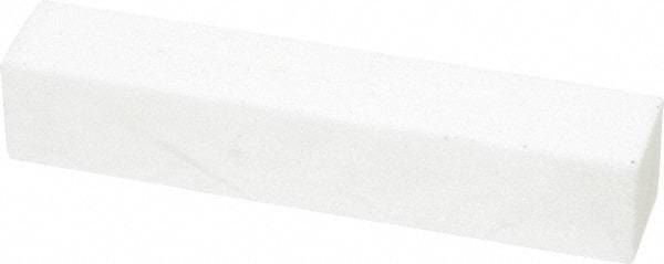 Norton - 150 Grit Aluminum Oxide Square Dressing Stick - 4 x 3/4 x 3/4, Very Fine Grade, Vitrified Bond - Americas Tooling