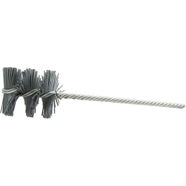 Brush Research Mfg. - 2-1/4" Bore Diam, 320 Grit, Silicon Carbide Flexible Hone - Medium, 2" OAL - Americas Tooling