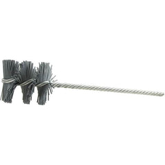 Brush Research Mfg. - 2-1/4" Bore Diam, 320 Grit, Silicon Carbide Flexible Hone - Medium, 2" OAL - Americas Tooling