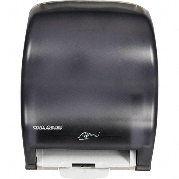 PRO-SOURCE - Hands Free, Plastic Paper Towel Dispenser - 1 Roll 8", Black - Americas Tooling