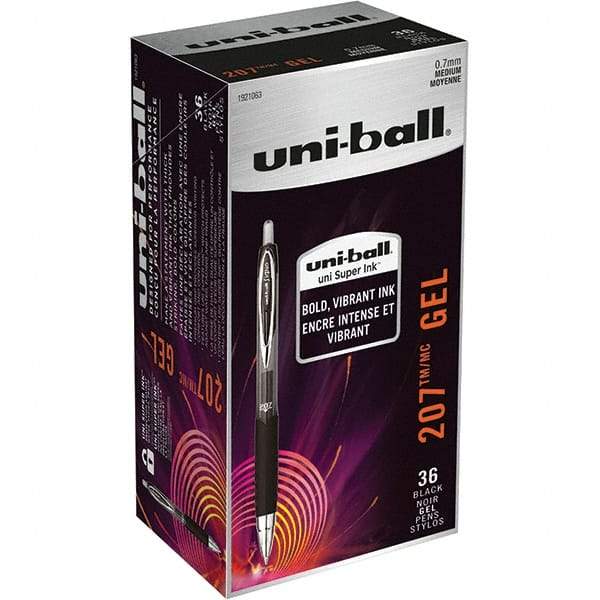 Uni-Ball - Pens & Pencils Type: Retractable Gel Color: Black - Americas Tooling