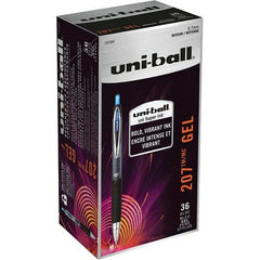 Uni-Ball - Pens & Pencils Type: Retractable Gel Color: Blue - Americas Tooling