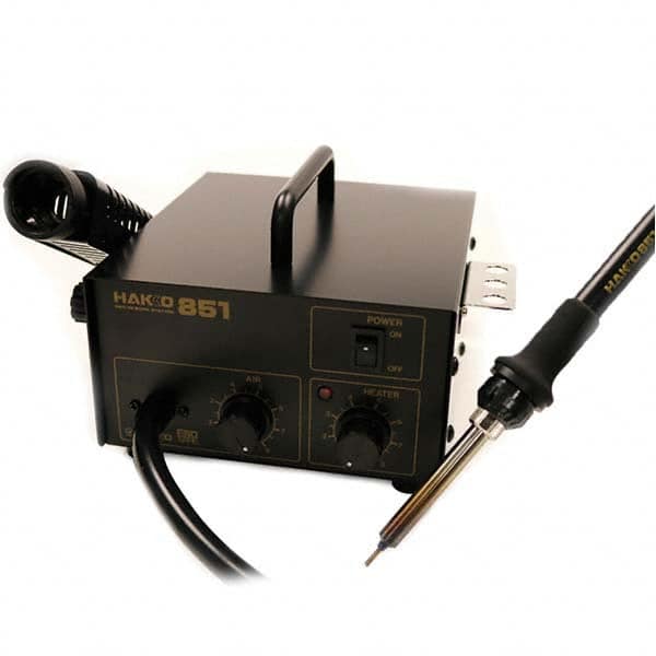 Hakko - Soldering Stations Type: SMD Rework Station Power Range/Watts: 5W-For Station; 80W-For Iron - Americas Tooling