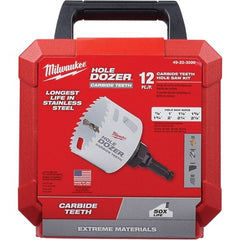 Milwaukee Tool - Hole Saw Kits Minimum Saw Diameter (Inch): 7/8 Maximum Saw Diameter (Inch): 2-1/2 - Americas Tooling