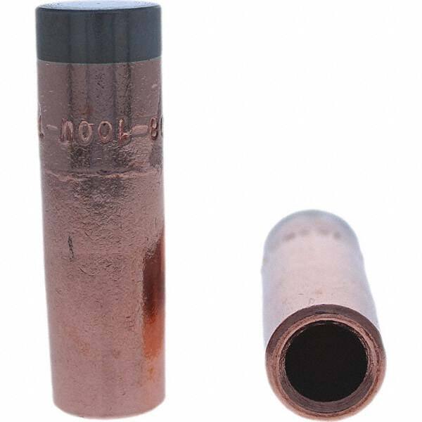 Tuffaloy - Spot Welder Tips For Use With: 5RW Electrode Holder Type: Refactory Straight Tip C Nose (Flat) - Americas Tooling