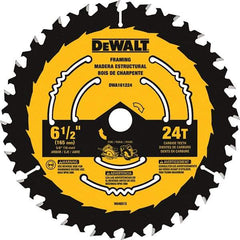 DeWALT - Wet & Dry-Cut Saw Blades   Blade Diameter (Inch): 6-1/2    Blade Material: Tungsten Carbide-Tipped - Americas Tooling