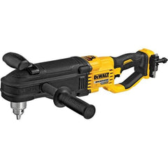 DeWALT - 60 Volt 1/2" Chuck Inline Handle Cordless Drill - 1320 RPM, Keyed Chuck, Reversible, Lithium-Ion Batteries Not Included - Americas Tooling