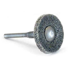 Superior Abrasives - Deburring Wheels; Wheel Type: Unitized ; Wheel Diameter (Inch): 1 ; Center Hole Size (Inch): 1/8 ; Abrasive Material: Silicone Carbide ; Grade: Fine ; Density: 4 - Exact Industrial Supply