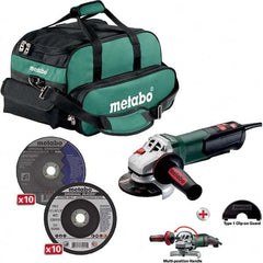 Metabo - Angle & Disc Grinders Type of Power: Corded Wheel Diameter (Inch): 4-1/2 - Americas Tooling