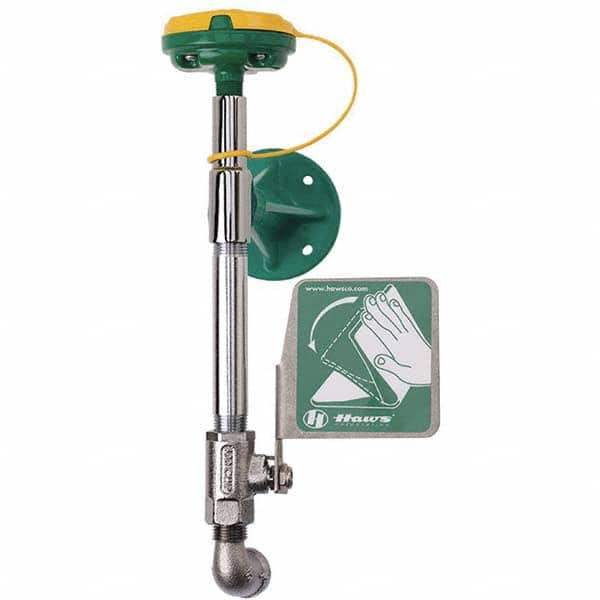 Haws - Plumbed Eye & Face Wash Stations Type: Eye/Face Wash Mount: Wall Mount - Americas Tooling