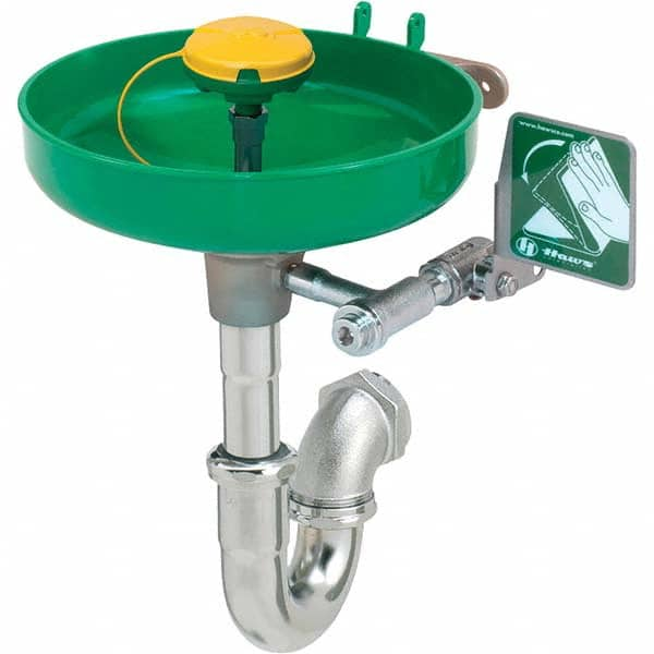 Haws - Plumbed Eye & Face Wash Stations Type: Eye/Face Wash Mount: Wall Mount - Americas Tooling