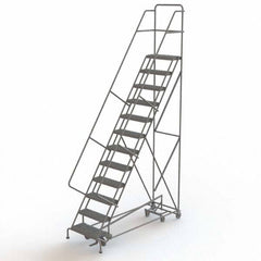 TRI-ARC - Rolling & Wall Mounted Ladders & Platforms Type: All-Directional Ladder Style: Rolling Safety Ladder - Americas Tooling