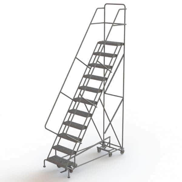 TRI-ARC - Rolling & Wall Mounted Ladders & Platforms Type: All-Directional Ladder Style: Rolling Safety Ladder - Americas Tooling