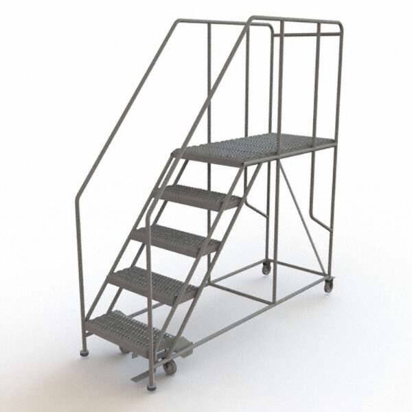 TRI-ARC - Rolling & Wall Mounted Ladders & Platforms Type: Rolling Work Platform Style: Steel Work Platform - Americas Tooling