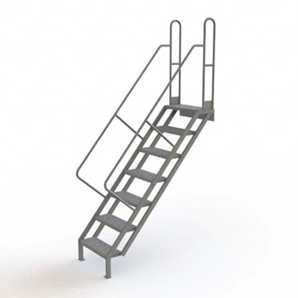 TRI-ARC - Rolling & Wall Mounted Ladders & Platforms Type: Stairway Slope Ladder Style: Stair Unit - Americas Tooling