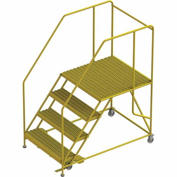 TRI-ARC - Rolling & Wall Mounted Ladders & Platforms Type: Rolling Work Platform Style: Steel Work Platform - Americas Tooling