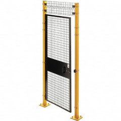 Husky - 4' Wide x 6' High, Swing Door for Temporary Structures - Americas Tooling