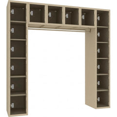 Tennsco - 16 Door, Single Tier, Welded Locker - Americas Tooling