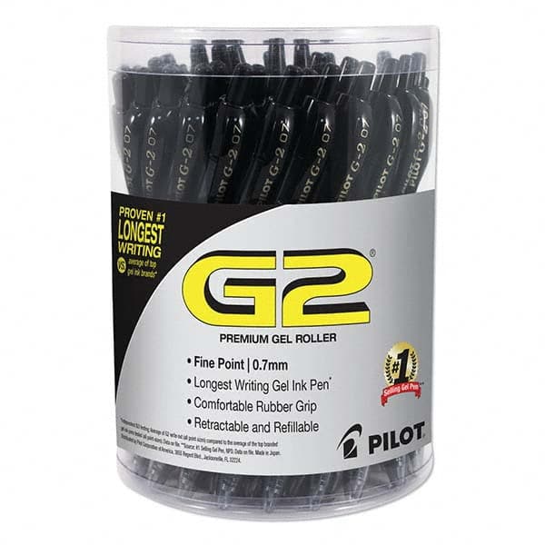 Pilot - Pens & Pencils Type: Gel Roller Ball Pen Color: Black - Americas Tooling