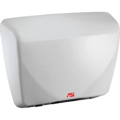 ASI-American Specialties, Inc. - 2200 Watt White Finish Electric Hand Dryer - 100-240 Volts, 18.3 Amps, 15-3/32" Wide x 11-7/32" High x 3-15/16" Deep - Americas Tooling