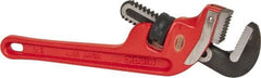 Ridgid - 10" Cast Iron & Steel End Pipe Wrench - 1-1/2" Pipe Capacity - Americas Tooling