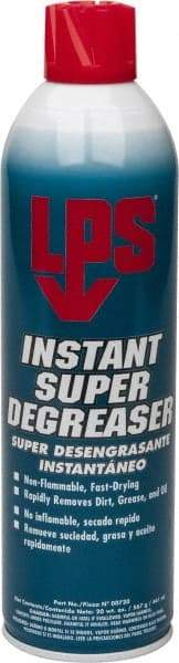 LPS - 20 oz Aerosol Cleaner/Degreaser - Aerosol, Nonchlorinated, Unscented - Americas Tooling