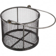 Baskets; Shape: Round; Material Family: Metal; Basket Type: Wire; Material: Steel